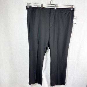 Ralph Lauren Lauren Ralph Lauren Plus Side-Stripe Wool Crepe Pants Size 22W